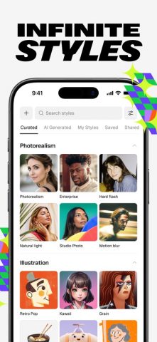 Recraft для iOS — скриншот 2