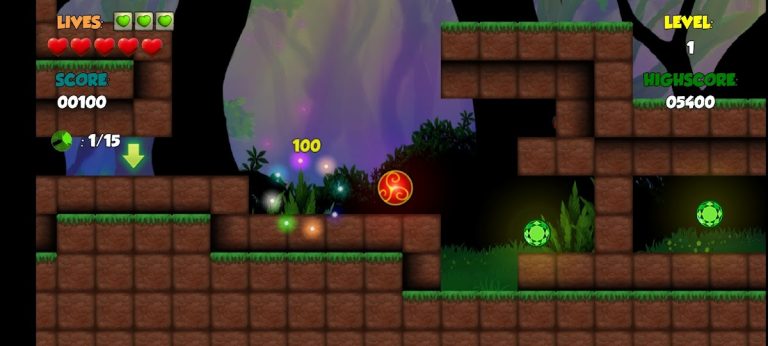 Red the Ball 1 для Android — скриншот 1