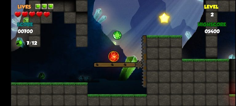 Red the Ball 1 для Android — скриншот 3