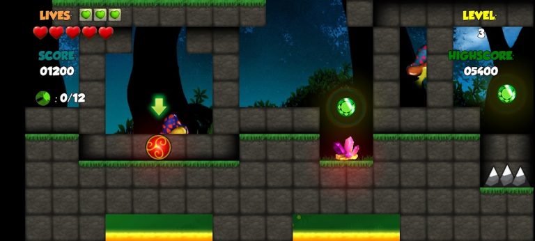 Red the Ball 1 для Android — скриншот 5