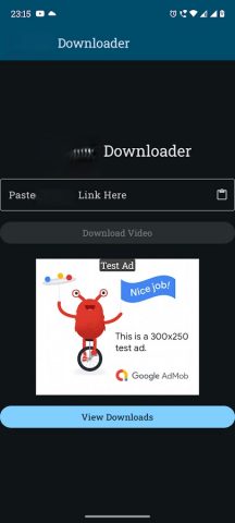 Downloader для Android — скриншот 2