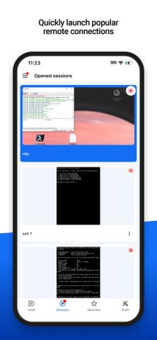 Remote Desktop Manager для iOS — скриншот 4