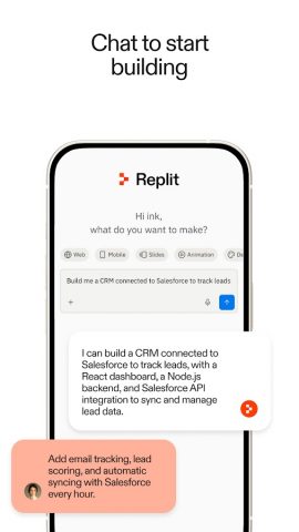Replit для Android — скриншот 2