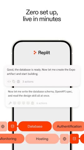 Replit для Android — скриншот 3