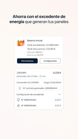 Repsol Vivit — Luz y gas для Android — скриншот 4