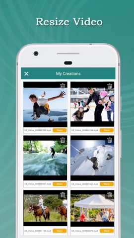 Resize Video для Android — скриншот 5