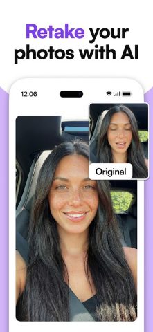 Retake AI: Face & Photo Editor для Android — скриншот 2