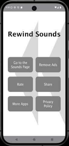 Rewind Sounds для Android — скриншот 5