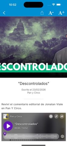 Rivadavia AM630 для iOS — скриншот 5