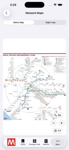 Rome Subway Map — скриншот 2