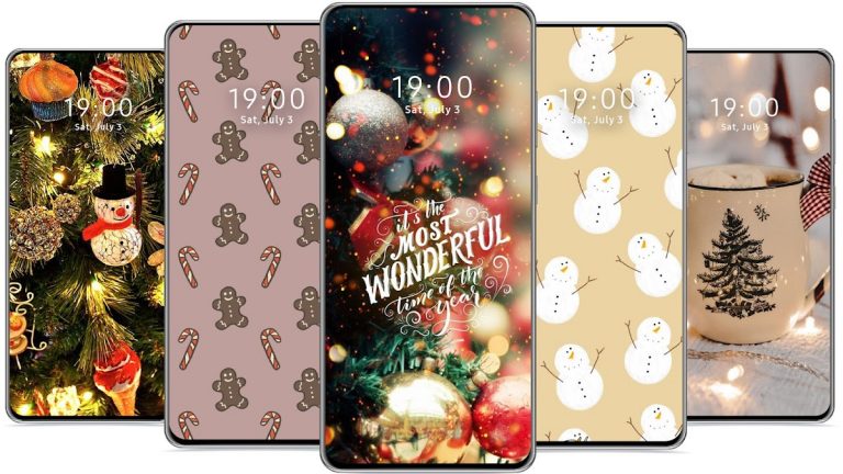 Рождественские обои для Android — скриншот 2