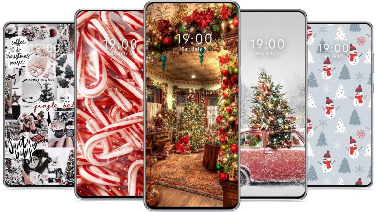 Рождественские обои для Android — скриншот 3