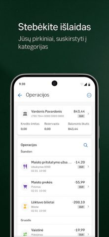 SEB Lietuva для Android — скриншот 4