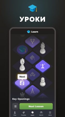 Шахматы · Играйте и учитесь для Android — скриншот 4
