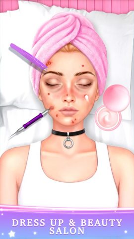СПА, Одевалки и Макияж Девочек для Android — скриншот 1