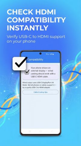 USB-C to HDMI Cast Phone to TV для Android — скриншот 5