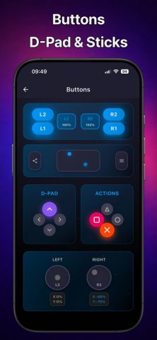 SensePad: Gamepad Tester для iOS — скриншот 2