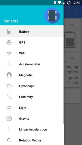 Sensors Multitool для Android — скриншот 1