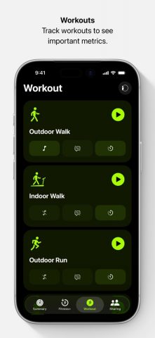 Сервис Apple Fitness — скриншот 2