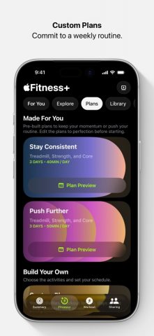 Сервис Apple Fitness — скриншот 5