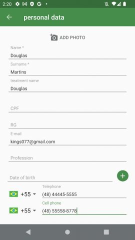 Setup для Android — скриншот 3