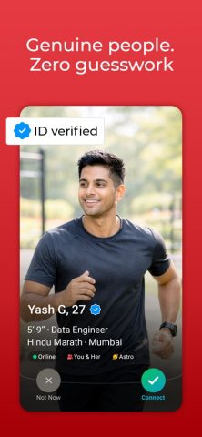 Shaadi.com Matrimony App для iOS — скриншот 4