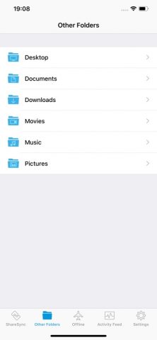 ShareSync для iOS — скриншот 2
