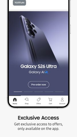 Shop Samsung для Android — скриншот 3