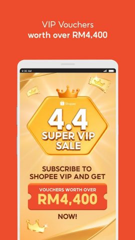 Shopee 4.4 Super VIP для Android — скриншот 5