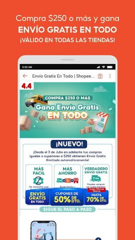 Shopee 4.4 Temporada de Marcas для Android — скриншот 5