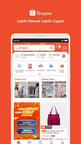 Shopee Indonesia для Android — скриншот 1