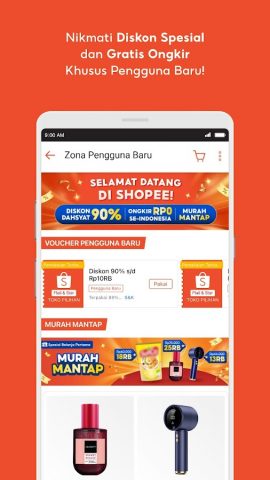 Shopee Indonesia для Android — скриншот 2