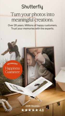 Shutterfly: Prints Cards Gifts для Android — скриншот 1