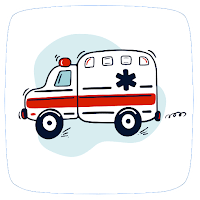 Сирена со машиной скорой помощ для Android