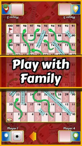 Snakes and Ladders: Snake Game для Android — скриншот 2