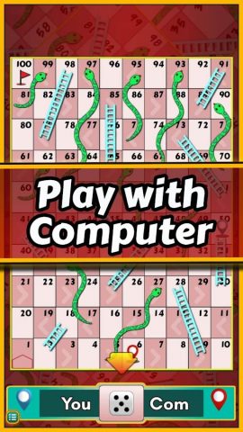 Snakes and Ladders: Snake Game для Android — скриншот 5