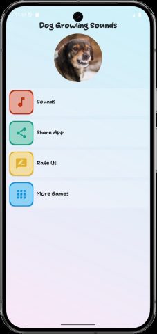 Собака рычание звуки для Android — скриншот 2