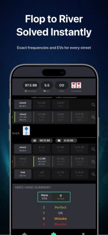 Solver+ Poker : GTO Strategy для iOS — скриншот 2