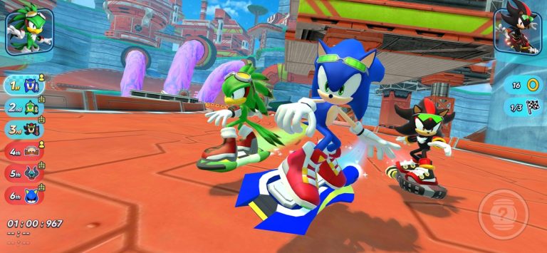 Sonic Racing для iOS — скриншот 3