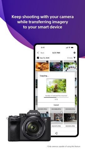 Sony | Creators’ App для Android — скриншот 5