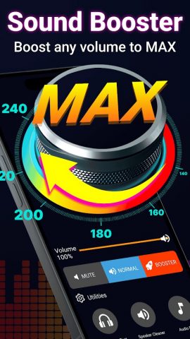 Sound Booster For Android для Android — скриншот 2