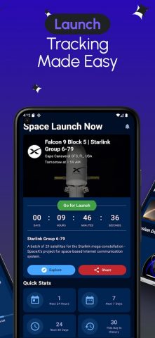 Space Launch Now для Android — скриншот 2