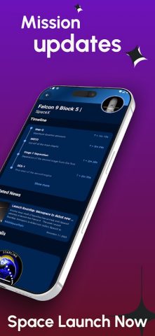 Space Launch Now для Android — скриншот 3
