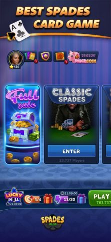 Spades Plus — Card Game для iOS — скриншот 1