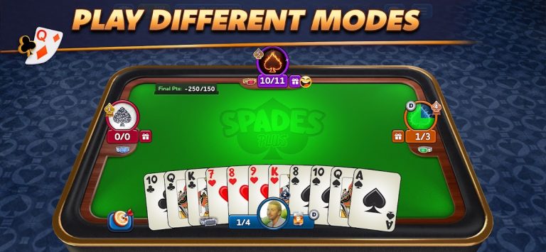Spades Plus — Card Game для Android — скриншот 2