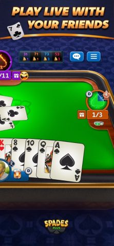 Spades Plus — Card Game для iOS — скриншот 4
