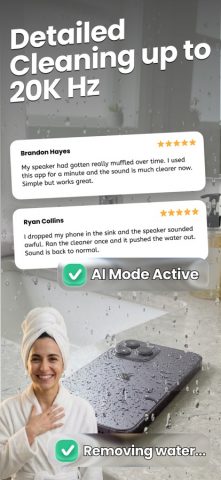 Speaker Cleaner: Eject Water для iOS — скриншот 2