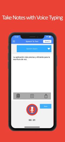 Speech to Text Voice Typing для iOS — скриншот 2