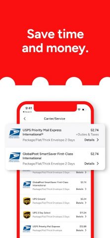 Stamps.com Mobile App для Android — скриншот 4