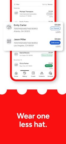 Stamps.com Mobile App для Android — скриншот 5